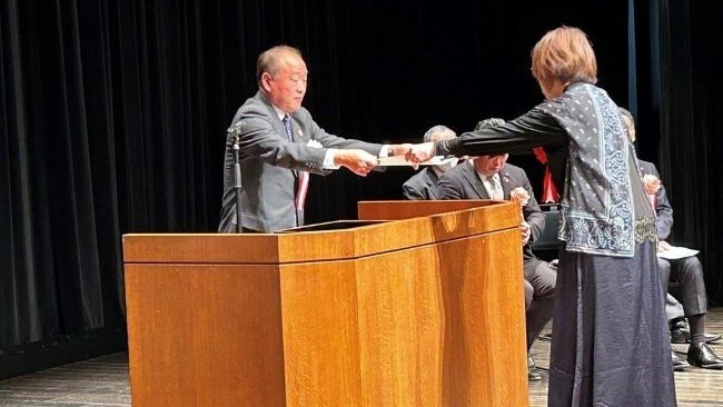 「令和5年度岡崎市社会福祉事業功労者顕彰式」に出席しました。