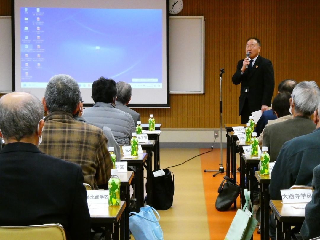 「学区福祉委員会連絡会」に出席しました。