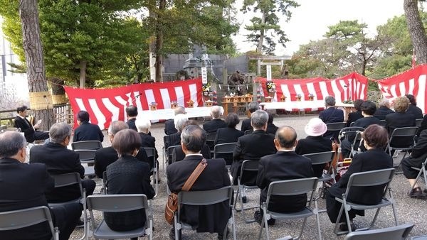 「令和和６年度 岡崎市戦没者及び戦死者の招魂祭」に出席しました。