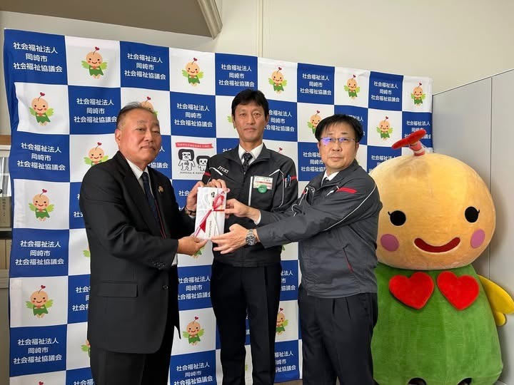 （株）ジェイテクト様からご寄付をいただきました。