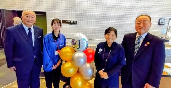 「第５０回 愛宕学区文化祭・記念式典」に出席しました。